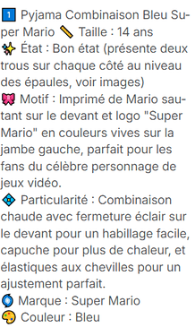 FireShot Capture 096 - 👾 Pyjama Combinaison Garçon Super Mario - 📏 Taille 14 Ans - Vinted_ - www.vinted.fr